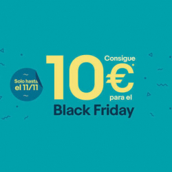 Chollo - 10&euro; de Descuento para Black Friday