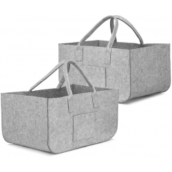 Chollo - 2Pcs Bolsa de Fieltro Reutilizable
