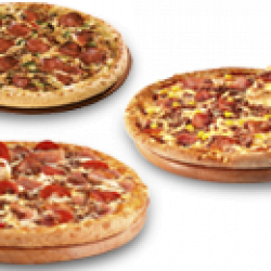 3 Pizzas medianas (a domicilio)