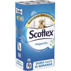 Chollo - Papel higiénico Scottex Megarollo 36 rollos