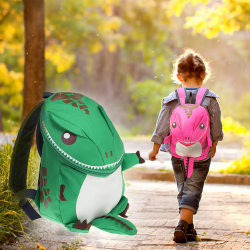 Chollo - 3D Dinosaur Backpack For Boys Girls Children waterproof backpacks