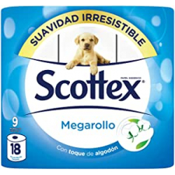 Chollo - 9x Papel higiénico Scottex Megarollo