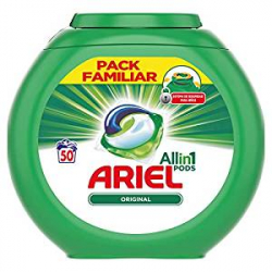 Chollo - 50 C&aacute;psulas Detergente Ariel Pods 3 en 1 Alpine