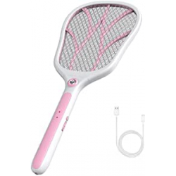 Chollo - Raqueta el&eacute;ctrica antimosquitos Mksutary 3000V USB