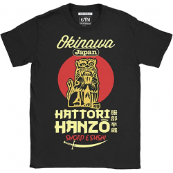 Chollo - 6TN Hattori Hanzo Sword & Sushi Camiseta Unisex