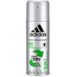 Desodorante Adidas 6 in 1 Cool & Dry 200ml
