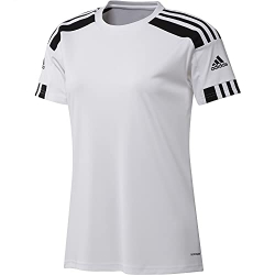 Chollo - adidas Squad 21 JSY W T-Shirt, Women's, White/Black, L