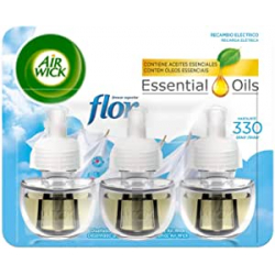 Chollo - Air Wick Essential Oils Fragancia Flor Pack 3x