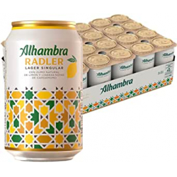 Chollo - Alhambra Radler Lager Singular Latas Cerveza Pack 24x 33cl