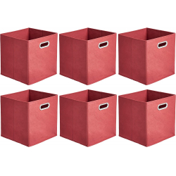 Chollo - Amazon Basics Caja de Almacenamiento (Pack de 6) | 34ZFP00056