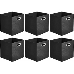 Amazon Basics Caja de Almacenamiento (Pack de 6) | 34ZFP00086