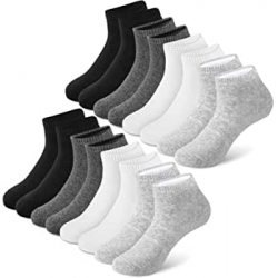 Chollo - Amazon Brand Hikaro Calcetines Tobilleros (Pack de 8 pares)