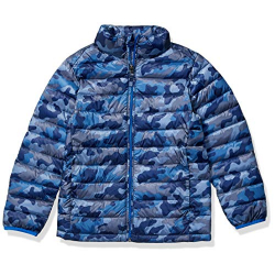 Chollo - Amazon Essentials Puffer Jacket | B-S17AE10001 Azul Camo