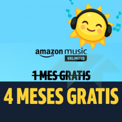 Chollo - Amazon Music Unlimited Gratis 4 Meses