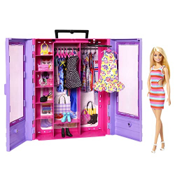 Chollo - Barbie Fashionista Armario Ultimate Closet + Muñeca | Mattel HJL66