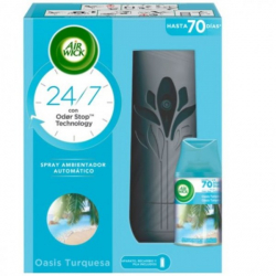 Chollo - Ambientador AIR WICK FRESHMATIC KIT OASIS TURQUESA &lpar;Aparato &plus; Recambio&rpar;