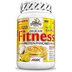 Chollo - AMIX Mr&period; Popper&DiacriticalAcute;s Fitness Protein Pancakes Fresa-Yogurt 800g