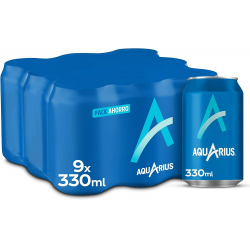 Chollo - Aquarius Limón Lata 33cl (Pack de 9)