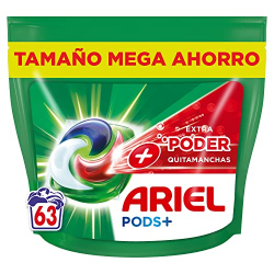 Chollo - Ariel Pods+ Extra Poder 63 cápsulas