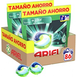 Chollo - Ariel Pods Lenor Unstoppables 43 cápsulas (Pack de 2)