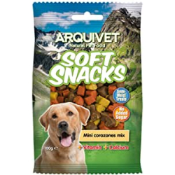 Chollo - Arquivet Soft Snacks Mini Corazones Mix 100g