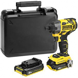 Chollo - Atornillador de Impacto Stanley Fatmax FMC647D2-QW &plus; 2 Bater&iacute;as &plus; Malet&iacute;n