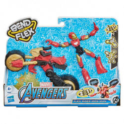 Chollo - Avengers Bend and Flex Vehículo Iron Man | Hasbro F0244