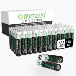 Chollo - avmzvo Alkaline Battery AAA &lpar;Pack de 60&rpar;