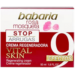 Chollo - Babaria Vital Skin Rosa Mosqueta Crema Facial 9 Efectos 50ml