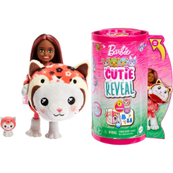 Chollo - Barbie Chelsea Cutie Reveal Gatito Panda Rojo &vert; Mattel HRK28