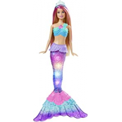 Chollo - Barbie Dreamtopia Twinkle Lights Mermaid | Mattel HDJ36