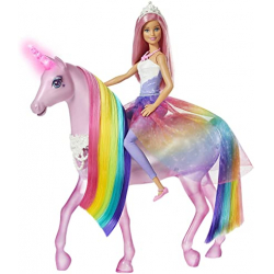 Chollo - Barbie Dreamtopia Unicornio Luces Mágicas | Mattel GWM78