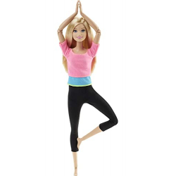 Chollo - Barbie Made to Move Fitness Top Rosa | Mattel DHL82