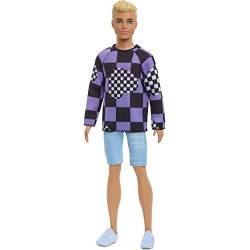 Barbie Fashionistas Ken con Sudadera de Corazones | Mattel HBV25