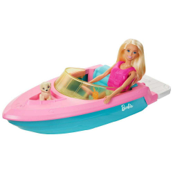 Chollo - Barbie Mu&ntilde;eca y Barco &vert; Mattel GRG30