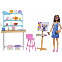 Barbie Relax and Create Estudio de Arte | Mattel HCM85