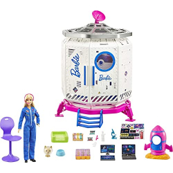 Chollo - Barbie Space Discovery Playset Estación Espacial y Muñeca | Mattel GXF27