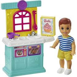 Chollo - Barbie Skipper Muñeco Bebé con Accesorios de Cocina | Mattel GRP16