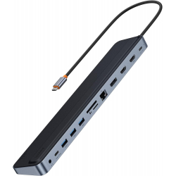 Chollo - Baseus EliteJoy Gen2 12-in-1 Laptop USB-C Hub | WKSX030213