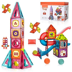 Chollo - Beeyouk Magnetic Tiles 107 piezas