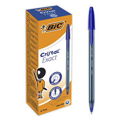 Chollo - BIC Cristal Exact Ultrafine Azul (Pack de 20)