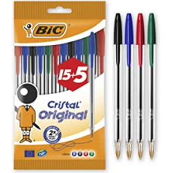 Chollo - BIC Cristal Original 1mm 15&plus;5