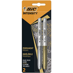 BIC Intensity Metallic Permanent Marker (Set de 2) | 900340