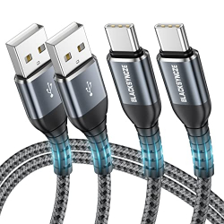 Chollo - BLACKSYNCZE Cables USB-C (Pack de 2) | SY-011-GR-12M