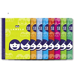 Chollo - Bloc Espiral Cuadrov&iacute;a Pack 10 cuadernos &vert; Lamela 07005
