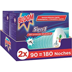 Chollo - Bloom Aparato Eléctrico Líquido + 2 Recambios 90 noches (Pack de 2)