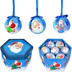 Chollo - Set de 14 Bolas de Navidad Pap&aacute; Noel Yileey