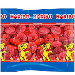 Chollo - Bolsa 80 Espirales de Regaliz Fresa Haribo &lpar;2kg&rpar;