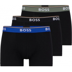 Chollo - BOSS Power Stretch Cotton Logo Trunks 3-Pack &vert; 50489612-981
