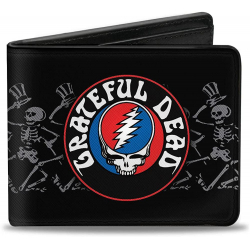 Chollo - Buckle-Down Grateful Dead Bi-Fold Wallet | WBF-PU-GDB